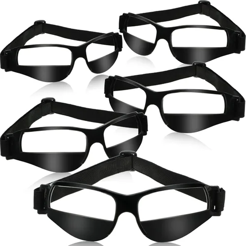 Miniatura 9 de Gafas de Baloncesto para Driblar - Gafas Deportivas Ajustables de Baloncesto en Negro - Equipo de Entrenamiento de Baloncesto