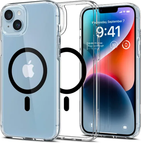 Miniatura 54 de Spigen Funda para iPhone 13 Mini, ultra híbrida MagFit [antiamarilleo] [compatible con Magsafe] - Transparente