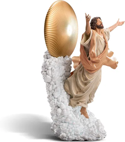 Miniatura 3 de Escultura de estatua de Polystone de primera calidad a escala 1:4 de la Ascensión de Jesucristo Edición de bata bronceada a escala 1:4