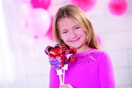 Miniatura 2 de Surtido de 50 globos autoinflables de 4 pulgadas con forma de corazón de San Valentín, ideal para decoración del día de San Valentín y fiestas