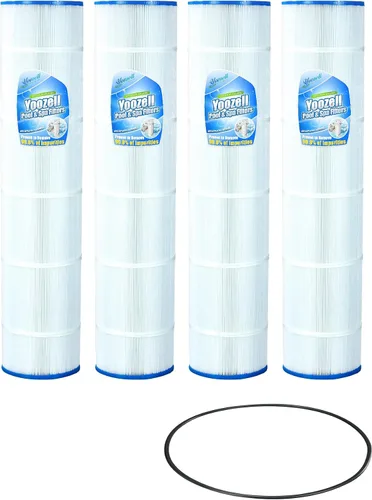 PCC130-PAK4 - Cartucho de filtro de repuesto para piscina Unicel C-7472 Filbur FC-1978 160332 178585 FC-6475 Pen-tair CCP520 R173578 PLFPCC130