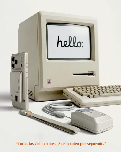 Miniatura 3 de Spigen Funda para AirPods Pro 3, Classic LS compatible con AirPods Pro de 3ª generación (2025) inspirada en el diseño clásico de mouse Macintosh