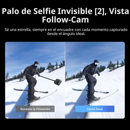 Miniatura 4 de DJI Osmo 360 Camera Adventure Combo, cámara de acción impermeable 8K 360° con imagen 360° de sensor de 1 pulgada, duración extendida de batería