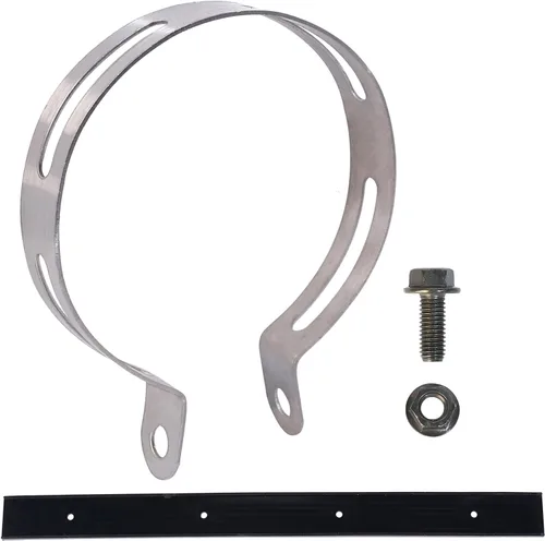 Miniatura 5 de Minho 2 piezas universal de motocicleta soporte de escape clip soporte de hardware abrazadera de escape soporte de escape suspensión interior 4