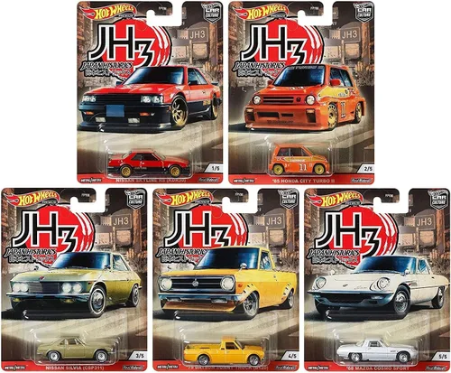 Hot Wheels Premium 2020 Car Culture Japan Historics 3 - Juego de 5