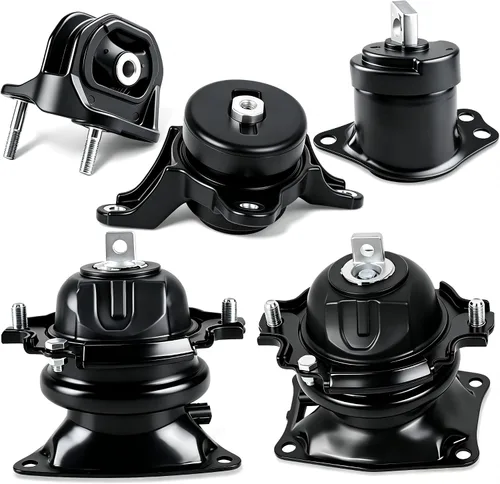Miniatura 11 de Juego de montaje de motor y transmisión, 6 piezas, compatible con Honda Accord 2.4L 2003-2007, sustituye a A4526HY A4517 A4516 A4510 A4509 A4542