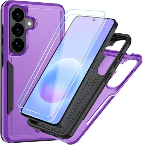 Miniatura 38 de Funda para Samsung Galaxy A15 5G con protector de pantalla HD [protección contra caídas de grado militar] Protección de cuerpo completo resistente a