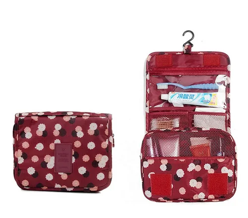 Miniatura 7 de seven wolves Bolsas de cosméticos colgantes - Organizador de viaje portátil Bolsas de cosméticos Bolsas de cosméticos Cajas de señoras Kit de Rosado