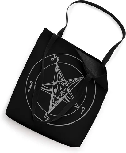 Miniatura 2 de Seal Of Baphomet - Bolsa de mano de cabra de Pentagrama satánico oculto