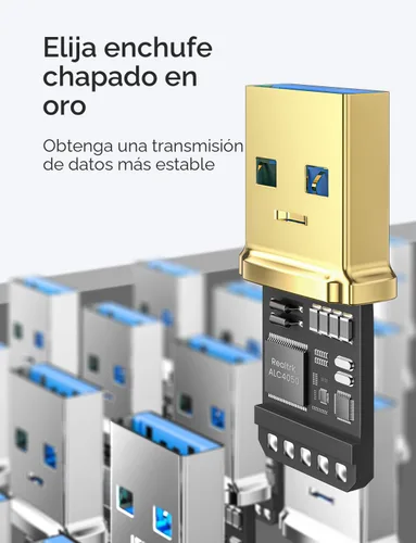 Miniatura 4 de AINOPE - Pack de 2 cables de extensión USB de alta velocidad USB 3.0, tipo A, macho a hembra. Cable de extensión de material trenzado resistente