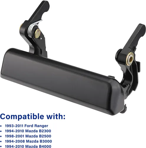 Miniatura 4 de Manija de metal para Ford Ranger 1993-2003, 1987-1998 Ford F150 F-250 F-350, Mazda B2300 B2500 B3000 B4000 1994-2010, reemplaza 79603 60305 F877