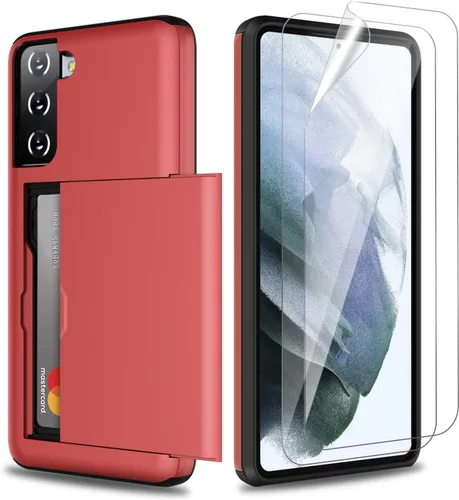 Miniatura 9 de ZUSLAB Funda tipo cartera compatible con Samsung Galaxy S21 Plus 5G, con tarjetero y a prueba de golpes, antiarañazos, compatible con Samsung Galaxy