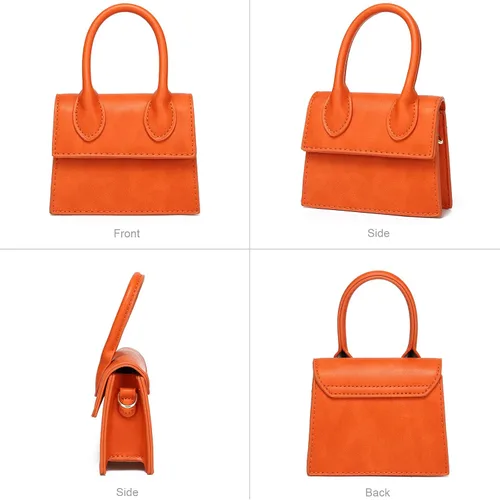 Miniatura 5 de CATMICOO Mini bolso para mujer, mini bolsos de moda y pequeño bolso con patrón de cocodrilo