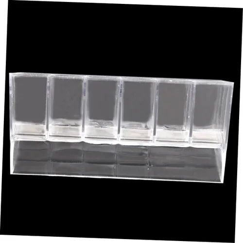 Miniatura 4 de Organizador de exhibición de lápiz labial, estante de almacenamiento de lápiz labial acrílico con 24 ranuras para cosméticos y maquillaje
