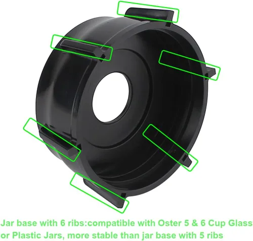 Miniatura 3 de Piezas de repuesto Oster Blender Jar Bottom, para licuadoras Oster y Osterizer #004902-003-NP0
