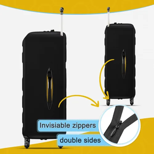Miniatura 4 de Cubierta protectora de equipaje de PVC, protector de cubierta de maleta transparente,Funda protectora de equipaje transparente para maleta