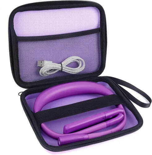 Miniatura 18 de Luz de cuello para leer libros para amantes de la lectura, recargable 2000mAh 10-80Hrs luz de libro amplia amigable para los ojos, regalos de Negro