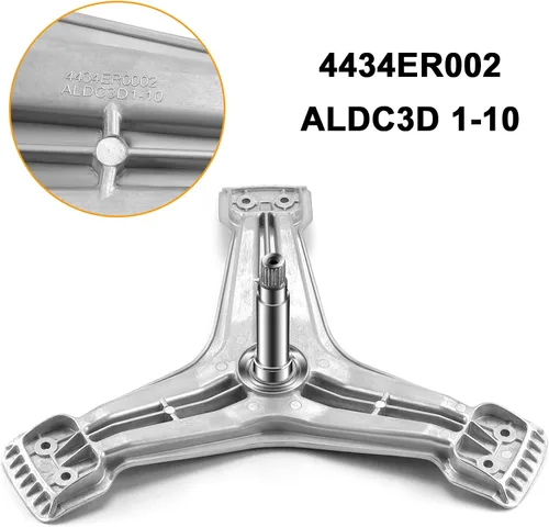 Miniatura 2 de 4434ER0002D 4434ER0002A Soporte para arandela giratoria de repuesto de AMI PARTS - Compatible con lavadora L.G. Reemplaza el soporte trasero