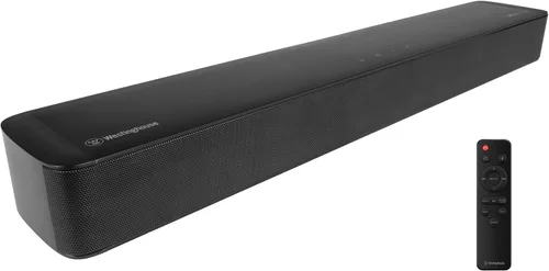 Barra de Sonido Westinghouse para Smart TV, Barra de Sonido Compacta 2.0 con Dolby Atmos y Digital Plus, Sistema de Sonido Surround 120W para TV,