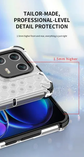 Miniatura 7 de Funda para Xiaomi Poco M5s 4G, Funda para Redmi Note 10 4G / Note 10S 4G / Note 11 SE (India) Case Case 2 en 1 Funda para teléfono Blanco
