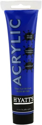Miniatura 118 de Hyatt's Alizarine - Pintura acrílica carmesí Tubo de pintura acrílica de 2.5 fl oz de grado artístico Secado rápido y pintura no tóxica