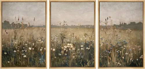 Miniatura 42 de SIGNWIN Lienzo enmarcado para pared, juego de arte abstracto de serenidad costera, ilustraciones abstractas junto al mar, arte moderno, decorativo