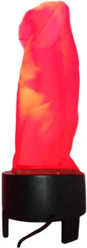 Miniatura 9 de ele ELEOPTION Luz LED electrónica de efecto simulado de llama de fuego falsa, sin calor base de soporte de llamas artificiales de Halloween, centro