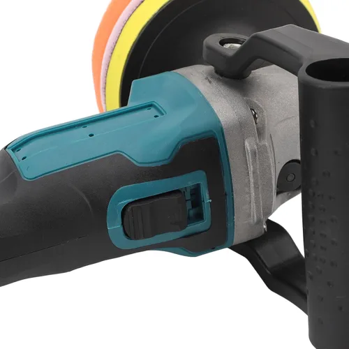 Miniatura 8 de Cordless Buffer Polisher 18V 6 Speed 2000 to 4800RPM with LCD Display Ergonomic Handle for Car Waxing Polishing Paint Defect Oxidation Treatment