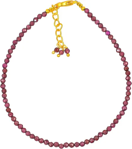 Miniatura 28 de TGH Pulsera de cuentas naturales con piedras preciosas microfacetadas, joyería para ella, cristales curativos energéticos de piedra natal, cadena