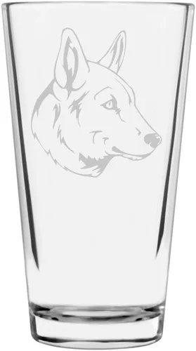 Miniatura 308 de Perro de Presa Canario - Vaso de pinta personalizado con temática de perro grabado multiusos, 16 onzas