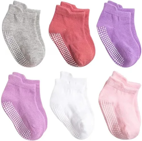 Miniatura 7 de Calcetines de algodón para bebés, calcetines de algodón para niños y niñas, de corte bajo para bebés