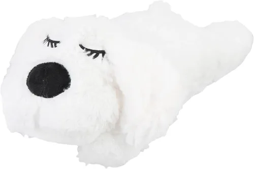 Miniatura 3 de Toys - Juguete interactivo de peluche con latido del corazón para el comportamiento de las mascotas, ayuda calmante para dormir (marrón)