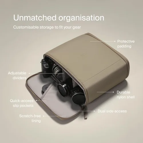 Miniatura 3 de Urth Norite Camera Insert Bag – for DSLR Camera and Lens, Weatherproof + Recycled