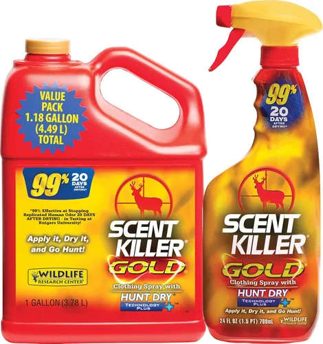 Wildlife Research Gold Combo de repuesto de 1 Galón de Scent Killer