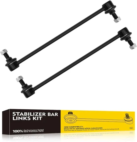Miniatura 7 de TOVASTY Kit de enlaces de barra estabilizadora de suspensión delantera para Ford Escape 2005-2012 SK0468