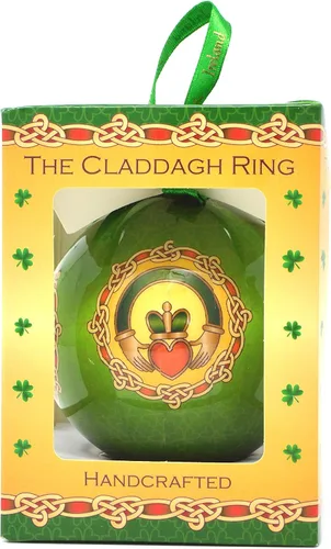 Miniatura 2 de Anillo Claddagh - Adorno de Navidad irlandesa