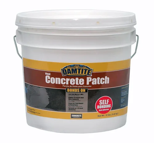 DAMTITE BondsOn - Parche de concreto de vinilo, más resistencia que la mayoría de los cementos, se extiende a 1/16 pulgadas de grosor, solo tienes