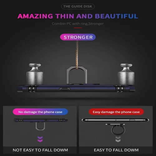 Miniatura 8 de STARSHOP Funda compatible con Samsung Galaxy A13 5G, con protector de pantalla de vidrio templado incluido, protección contra caídas de grado