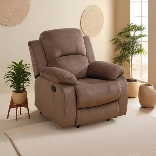 Miniatura 56 de Conjunto de sofá para sala de Estar, sillón reclinable de cuero transpirable, sofá de 3 plazas para cine en casa con portavasos para apartamento