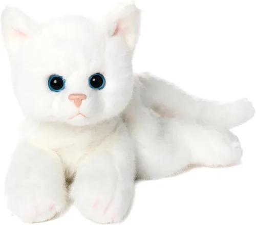 Miniatura 8 de Bearington Jinx Gato Negro de Peluche - Animal de Peluche de Gato Realista de 15" con Pelaje Suave y Detalles Realistas para Niños Pequeños