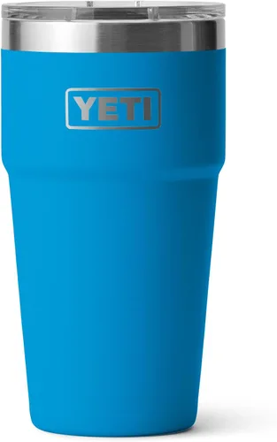 Miniatura 18 de YETI Rambler - Vaso apilable de 20 onzas, acero inoxidable, aislado al vacío con tapa MagSlider Verde mar