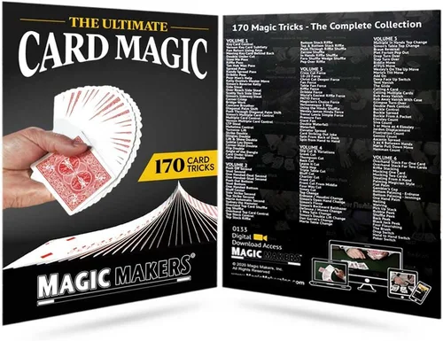 Miniatura 2 de Magic Makers Ultimate Card Magic Kit 170 efectos de cartas con cubierta de pelacicicletas