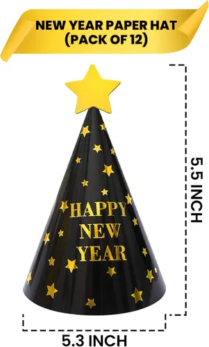 Miniatura 2 de KatchOn, Happy New Year Hats - New Year Eve Party Hats & Decorations 2025