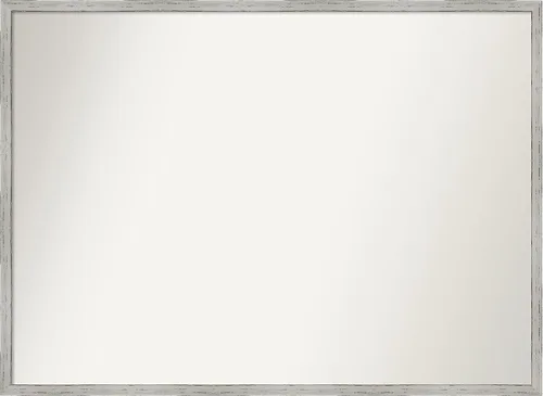 Miniatura 553 de Amanti Art Espejo de baño blanco para sobre el fregadero, 32 x 45 pulgadas, espejo de tocador rectangular blanco esbelto, marco de madera moderno