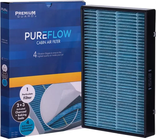 Filtro de aire de cabina Pureflow PC5483X | Compatible con Volvo C70 2004-98, 2000-98 S70, 1998-97 V90, 1997-94 850, 1997-93 850