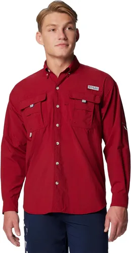 Columbia Camisa de pesca PFG Bahama II de manga larga para hombre