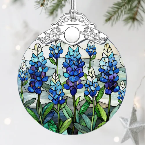 Miniatura 17 de Jocidea Adornos navideños de búho - Adornos festivos de vidrio manchado, adornos para árbol de Navidad, regalos de Navidad para amantes de los búhos