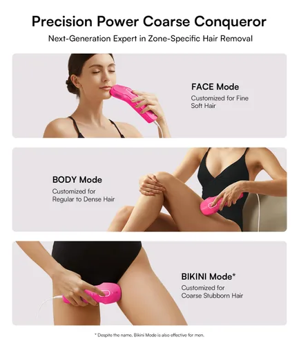 Miniatura 3 de INIA Depilación Láser con Cuidado de Enfriamiento con Hielo para Mujeres y Hombres, HAUTE Pro Removedor de Vello IPL Sin Dolor en Casa para Vello