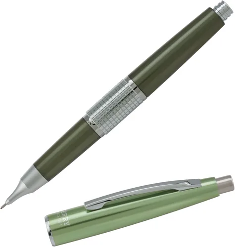 Miniatura 7 de Pentel Sharp Kerry - Portaminas de 0.020 in, barril gris metálico, paquete de 1 (P1035N)