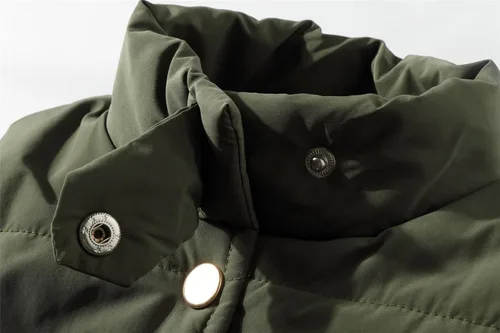 Miniatura 4 de Mud Kingdom Chaleco para niños y niñas, chaqueta cálida con cuello alto para invierno
